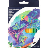 Олівці кольорові акварельні Kite K18-1052, 36 шт. Олівці кольорові акварельні Kite K18-1052, 36 шт.