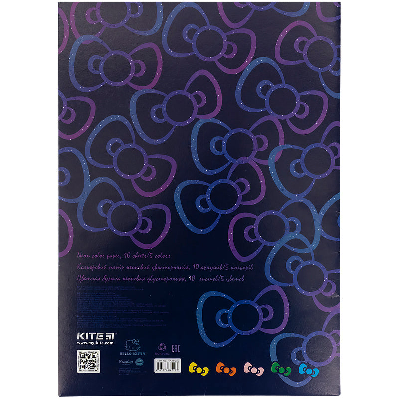 Папір кольоровий неоновий Kite Hello Kitty HK21-252