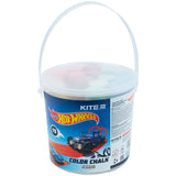 Крейда кольорова Kite Jumbo Hot Wheels HW21-074, 15 шт. у відерці Крейда кольорова Kite Jumbo Hot Wheels HW21-074, 15 шт. у відерці