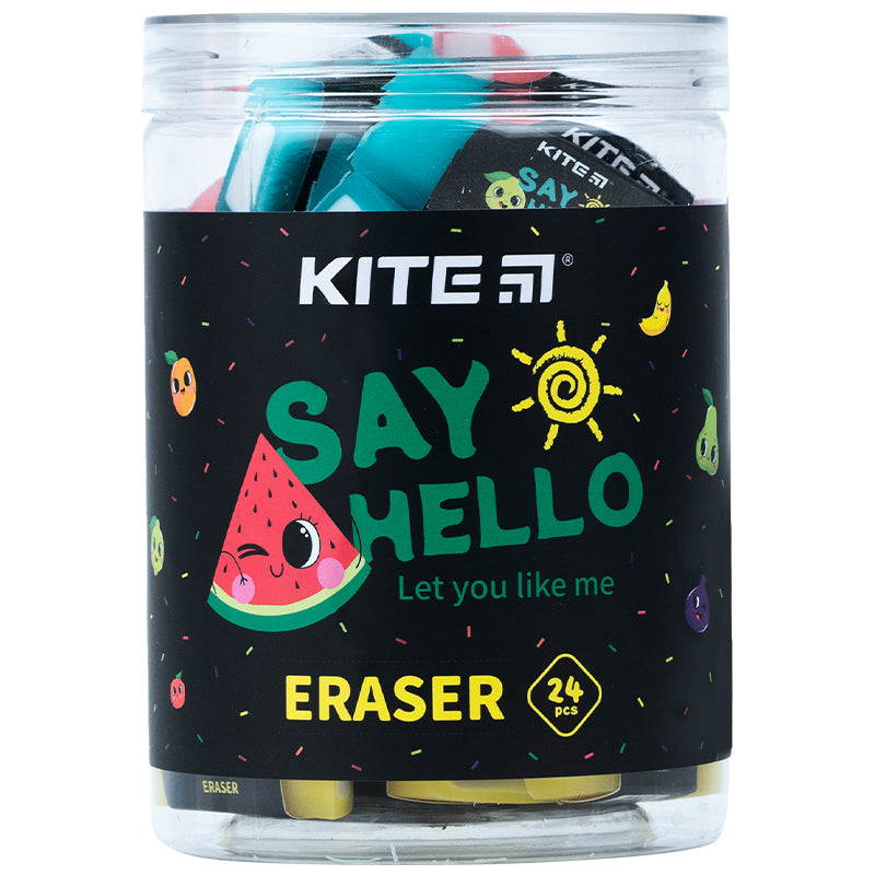 Ластик цветной Kite Juicy K21-373, ассорти