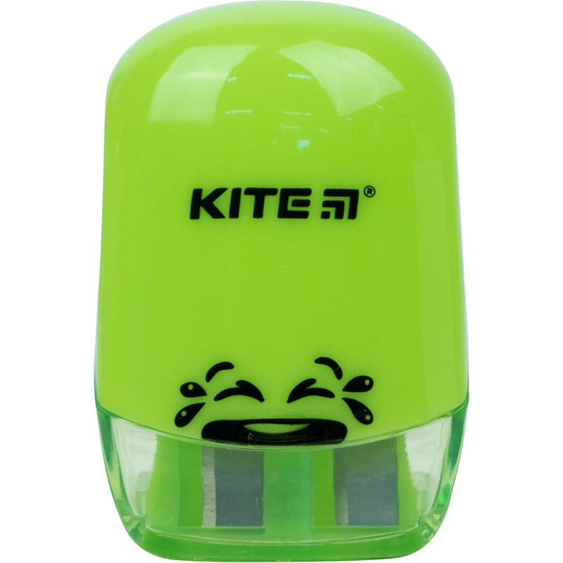 Точилка с контейнером Kite Emotions K21-367, ассорти