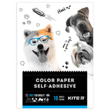 Бумага цветная самоклеющаяся Kite Dogs K22-294, А5 Бумага цветная самоклеющаяся Kite Dogs K22-294, А5