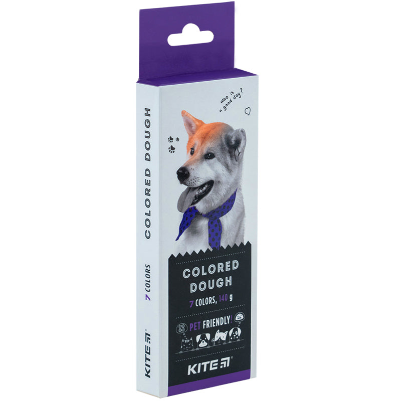 Цветное тесто для лепки Kite Dogs K22-136, 7*20 г