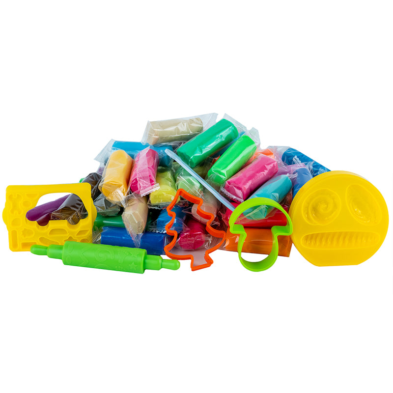 Цветное тесто для лепки Kite Dogs K22-138, большое ведерко