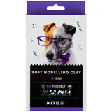 Пластилін восковий Kite Dogs K22-086, 12 кольорів, 200 г Пластилін восковий Kite Dogs K22-086, 12 кольорів, 200 г