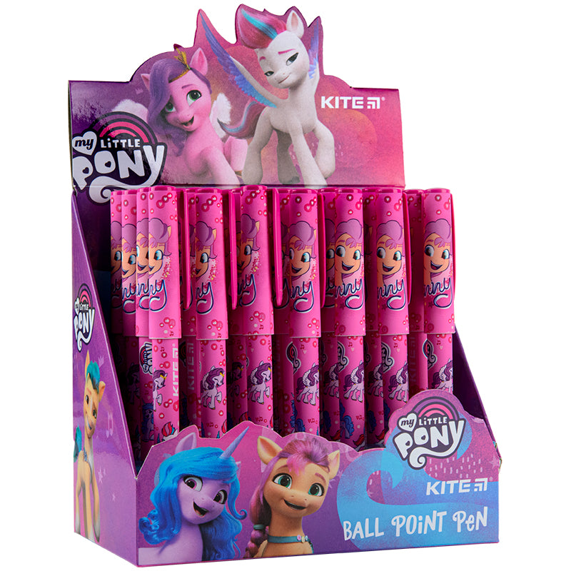 Ручка кулькова Kite My Little Pony LP22-412, синя