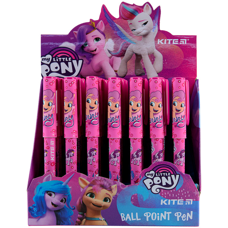 Ручка кулькова Kite My Little Pony LP22-412, синя