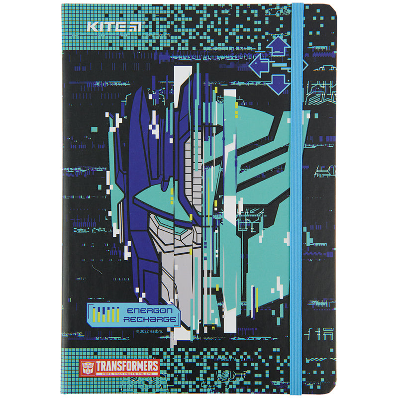 Блокнот Kite Transformers TF22-466, A5, 80 аркушів, клітинка