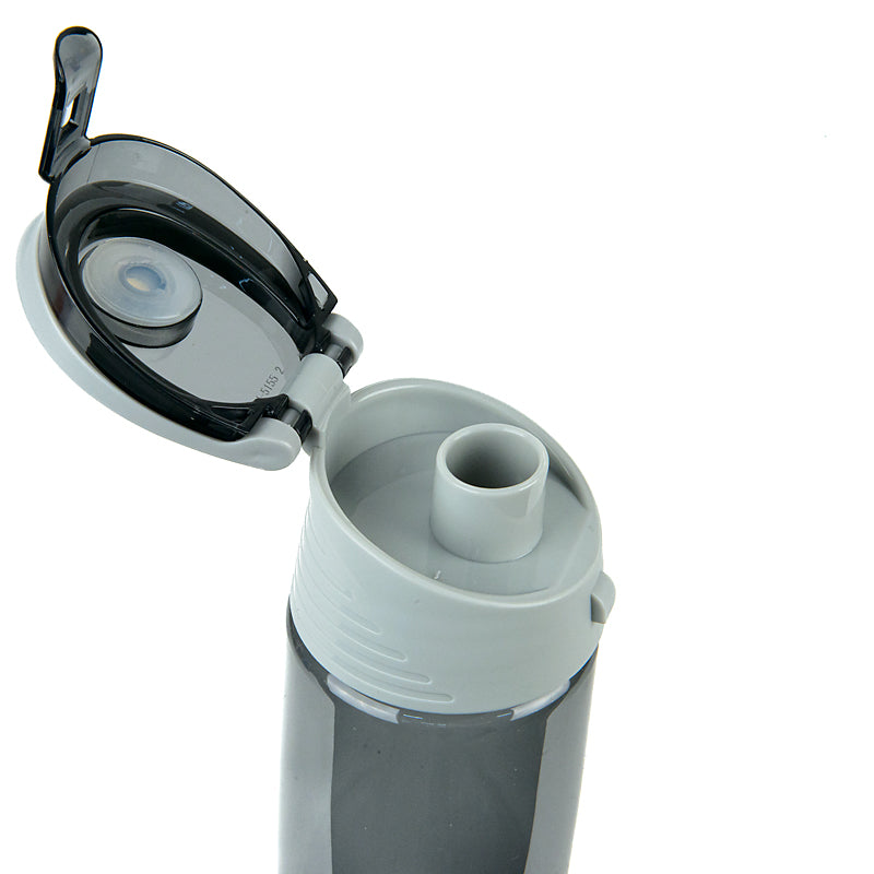 Бутылочка для воды Kite K22-401-01, 550 мл, серая