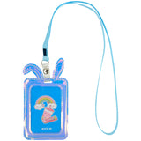 Бейдж Kite Bunny K22-449-01, с голографическим эффектом, фиолетовый Бейдж Kite Bunny K22-449-01, с голографическим эффектом, фиолетовый