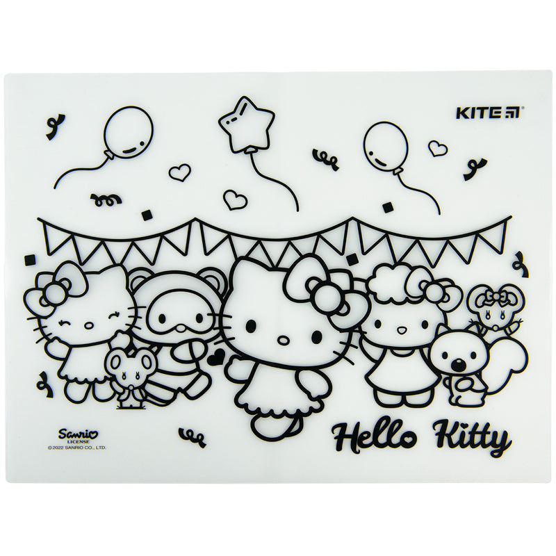 Підкладка розмальовка Kite Hello Kitty HK22-424
