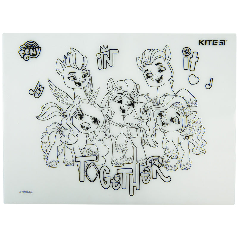Підкладка розмальовка Kite My Little Pony LP22-424