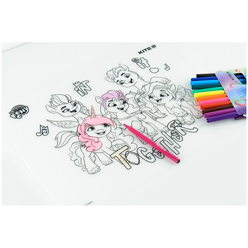 Підкладка розмальовка Kite My Little Pony LP22-424