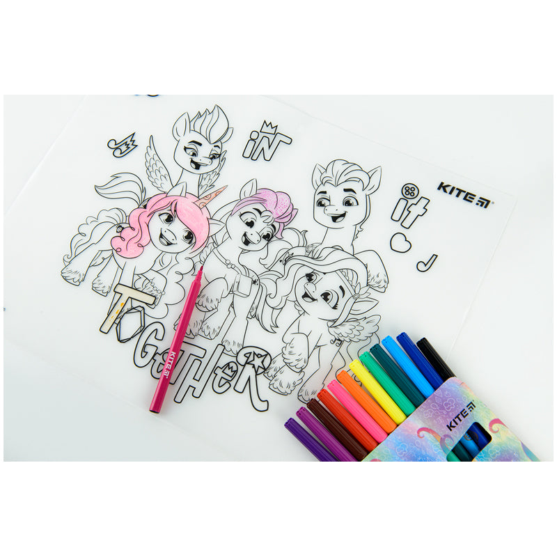 Підкладка розмальовка Kite My Little Pony LP22-424