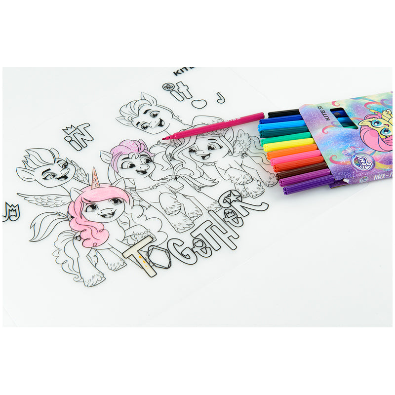 Підкладка розмальовка Kite My Little Pony LP22-424