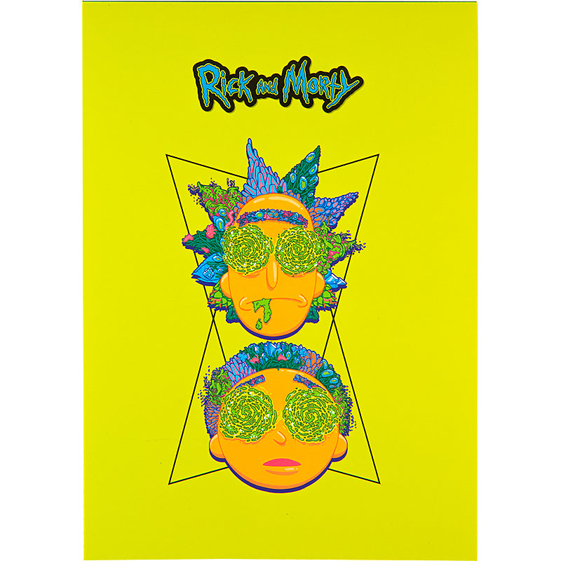 Блокнот-планшет Kite Rick and Morty RM22-194-2, A5, 50 аркушів, клітинка