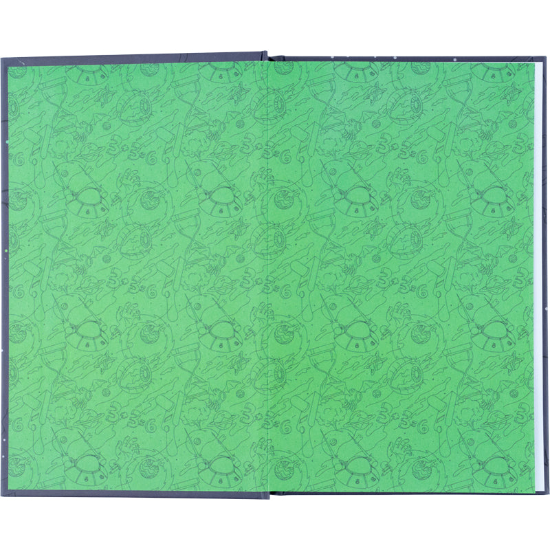 Книга записна Kite Rick and Morty RM22-199-2, тверда обкладинка, А6, 80 аркушів, клітинка