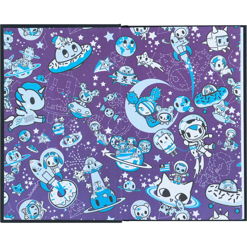 Книга записна Kite tokidoki TK22-199-1, тверда обкладинка, А6, 80 аркушів, клітинка