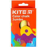 Крейда кольорова Kite Fantasy Jumbo К22-077-2, 3 кольори Крейда кольорова Kite Fantasy Jumbo К22-077-2, 3 кольори