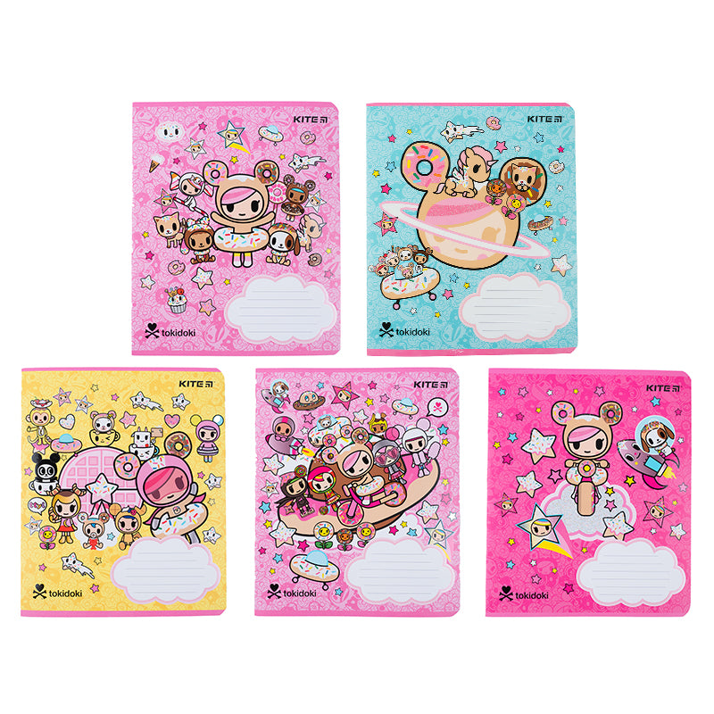 Зошит шкільний Kite tokidoki TK23-236, 18 аркушів, клітинка