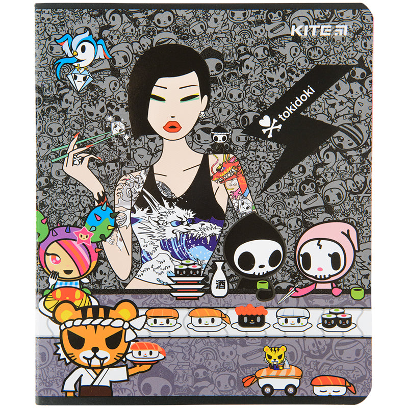 Зошит шкільний Kite tokidoki TK22-259, 48 аркушів, клітинка