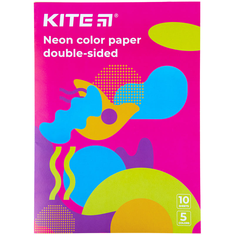 Папір кольоровий неоновий Kite Fantasy K22-252-2, A4