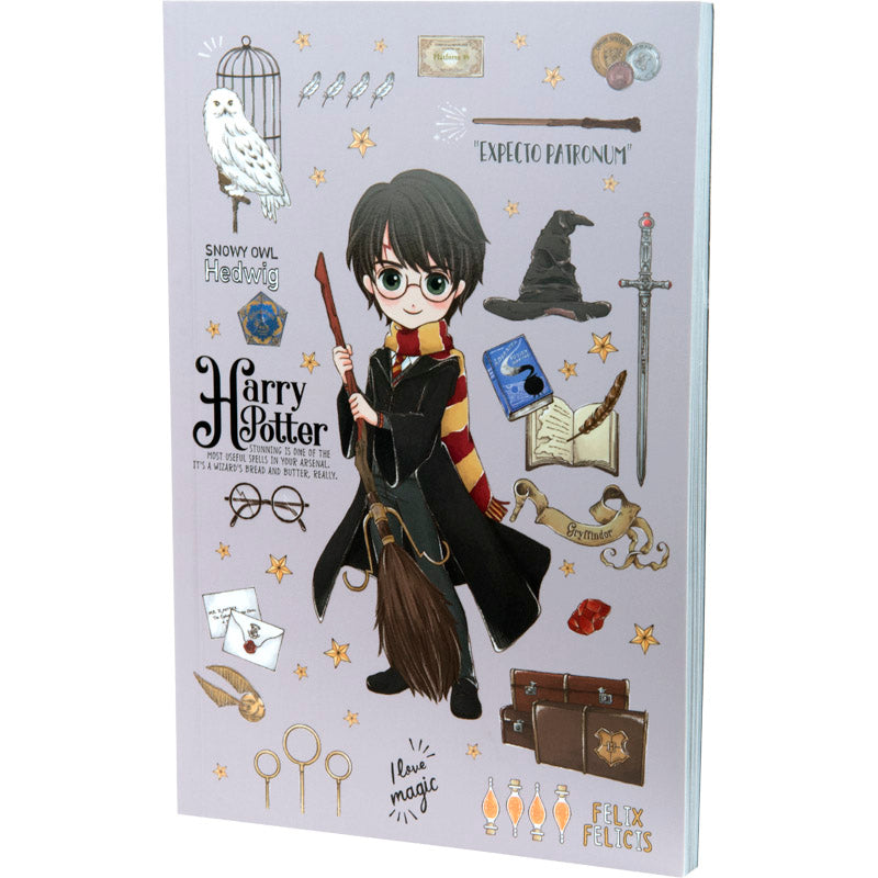 Блокнот Kite Harry Potter HP23-193-1, термобіндер, А5, 64 аркуші, нелінований