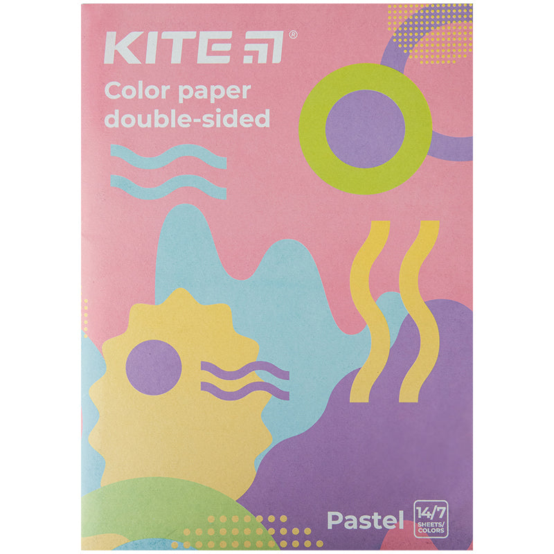 Папір кольоровий двосторонній Kite Fantasy K22-427, А4