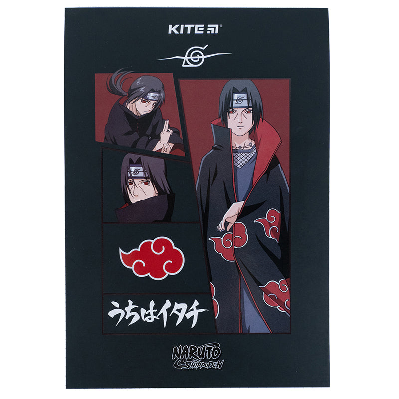 Блокнот-планшет Kite Naruto NR23-194-1, A5, 50 аркушів, клітинка