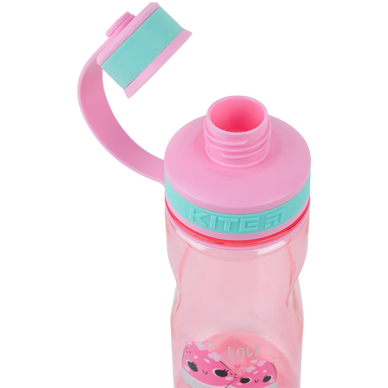 Бутылочка для воды Kite Love K23-397-1, 500 мл, розовая