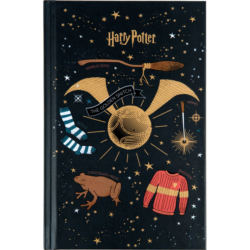 Книга записна Kite Harry Potter HP23-199-1, тверда обкладинка, А6, 80 аркушів, клітинка