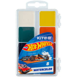 Фарби акварельні Kite Hot Wheels HW23-065, 8 кольорів Фарби акварельні Kite Hot Wheels HW23-065, 8 кольорів