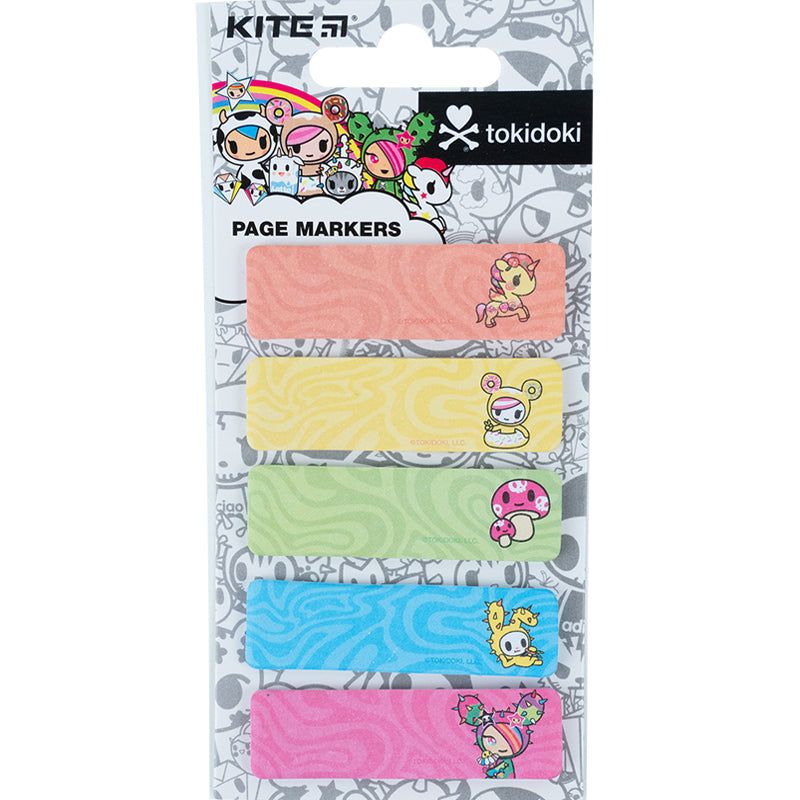 Закладка паперова з малюнком Kite tokidoki TK23-480, 100 шт, 5х15х50 мм, прямокутна
