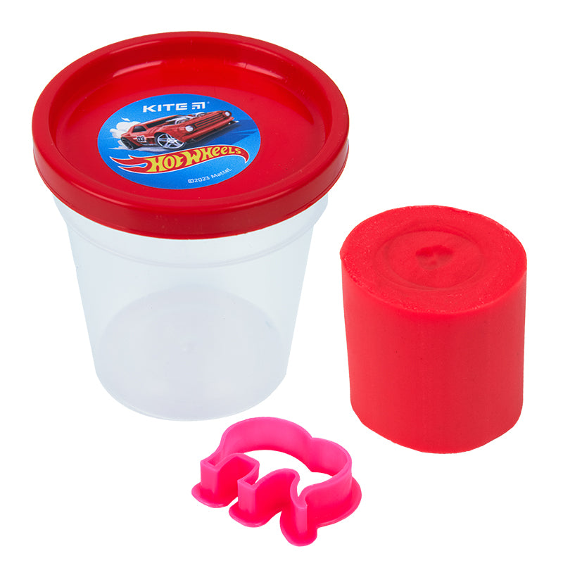 Тісто для ліпки кольорове Kite Hot Wheels HW23-151, 3*75 г