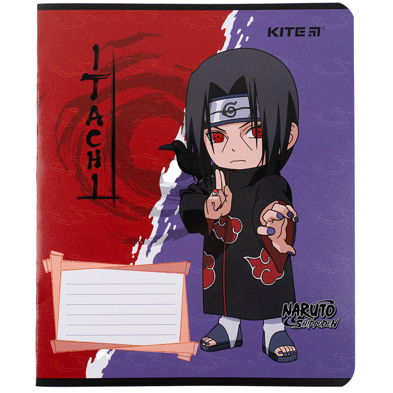 Тетрадь школьная Kite Naruto NR23-232, 12 листов, клетка
