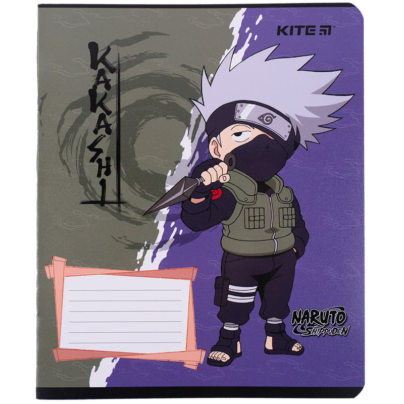 Тетрадь школьная Kite Naruto NR23-232, 12 листов, клетка