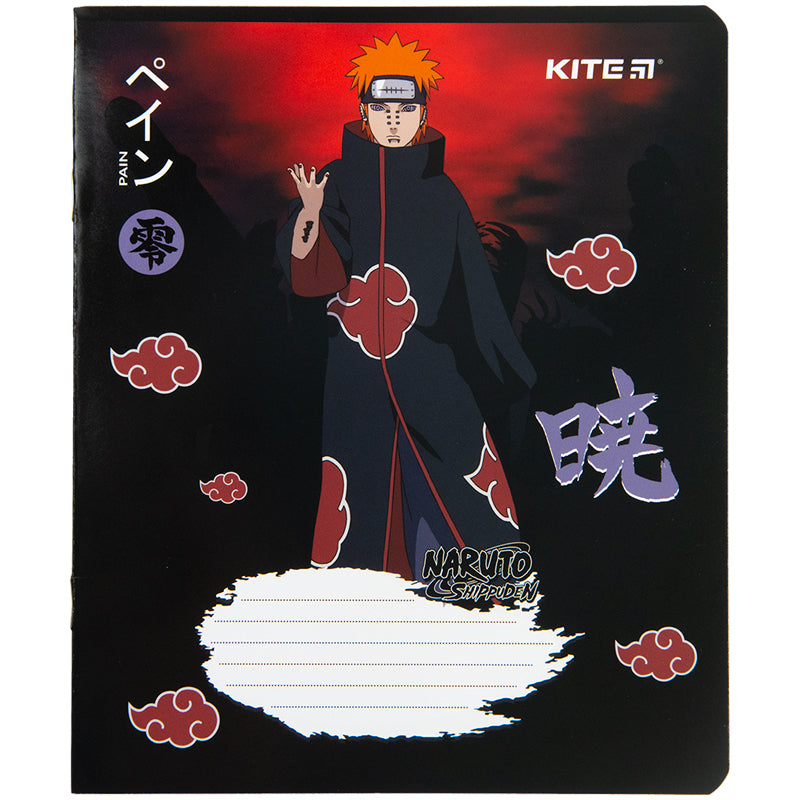 Зошит шкільний Kite Naruto NR23-236, 18 аркушів, клітинка