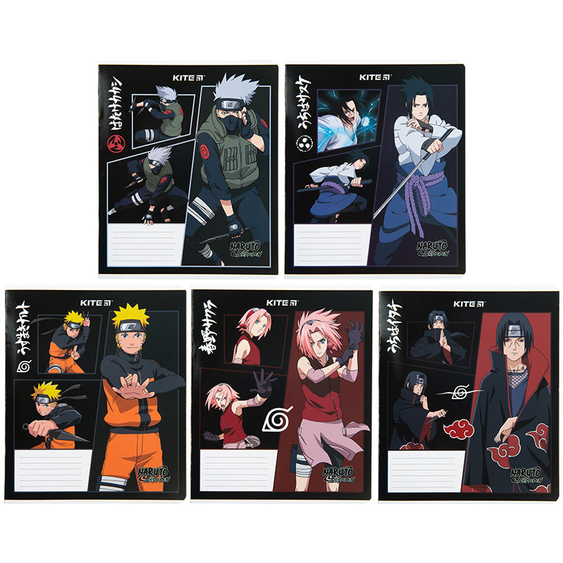 Тетрадь школьная Kite Naruto NR23-237, 18 листов, в линию