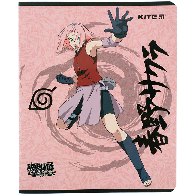 Тетрадь школьная Kite Naruto NR23-238, 24 листа, клетка