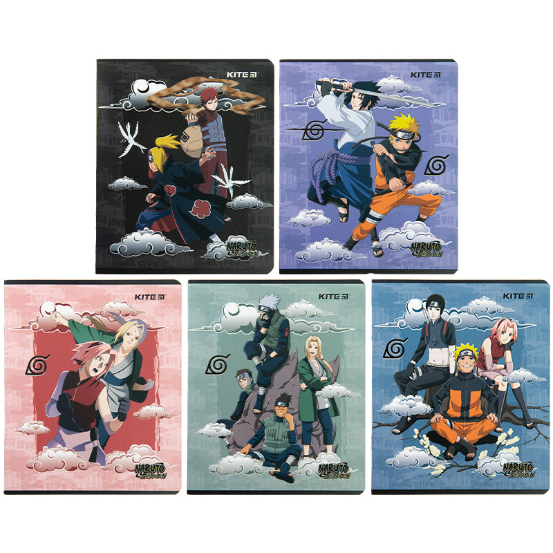 Тетрадь школьная Kite Naruto NR23-239, 24 листа, в линию