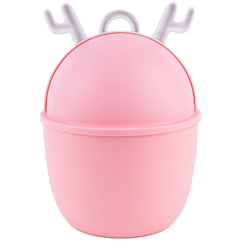 Настольный контейнер для мусора Kite K23-009-3, светло-розовый