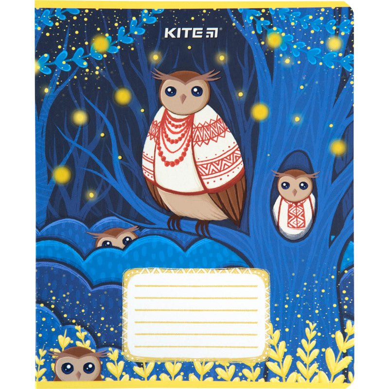 Зошит шкільний Kite Лісова казка K23-232-2, 12 аркушів, клітинка