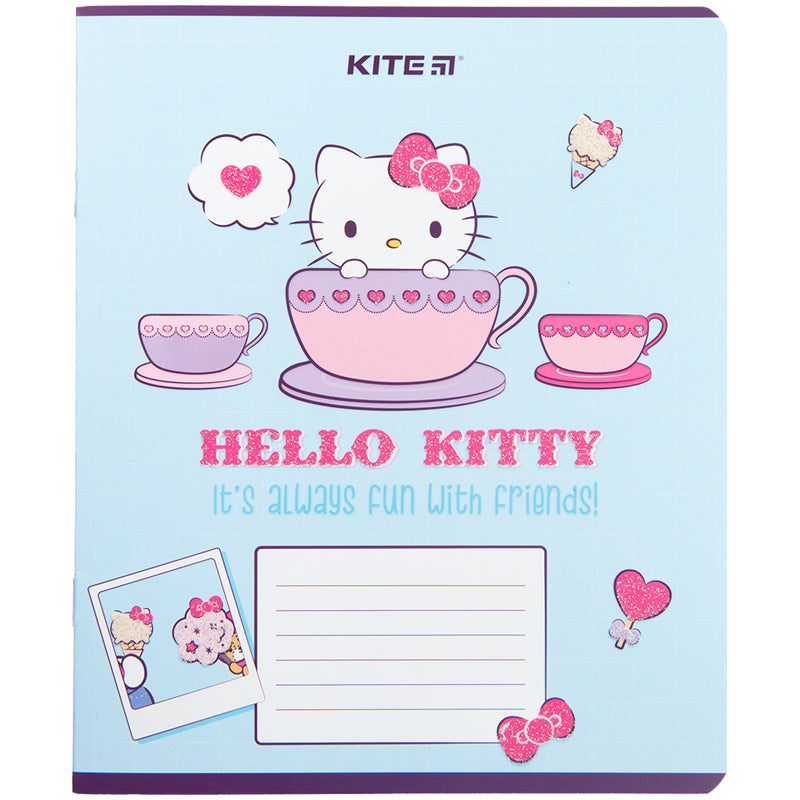 Зошит шкільний Kite Hello Kitty HK23-236, 18 аркушів, клітинка