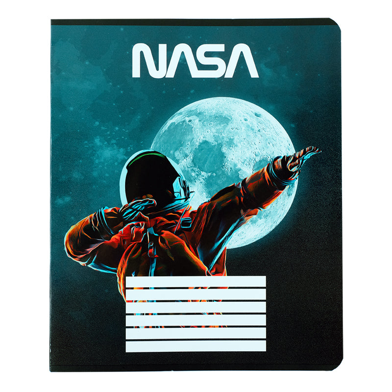 Тетрадь школьная Kite NASA NS23-236, 18 листов, клетка