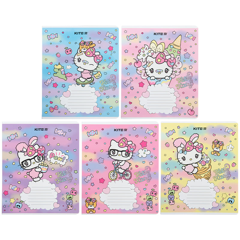 Зошит шкільний Kite Hello Kitty HK23-237, 18 аркушів, лінія