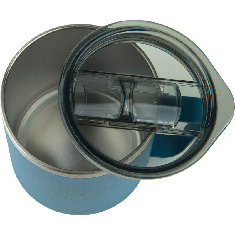 Термокружка Kite K22-379-02-1, 400 мл, синя Me Sarcastic Never