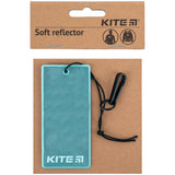 Подвеска мягкая светоотражающая Kite K23-109-3, прямоугольная, мятная Подвеска мягкая светоотражающая Kite K23-109-3, прямоугольная, мятная