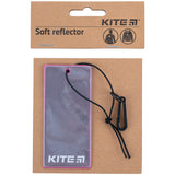 Подвеска мягкая светоотражающая Kite K23-109-4, прямоугольная, сиреневая Подвеска мягкая светоотражающая Kite K23-109-4, прямоугольная, сиреневая