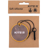 Подвеска мягкая светоотражающая Kite K23-110-2, круглая, персиковая Подвеска мягкая светоотражающая Kite K23-110-2, круглая, персиковая