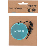 Подвеска мягкая светоотражающая Kite K23-110-3, круглая, мятная Подвеска мягкая светоотражающая Kite K23-110-3, круглая, мятная